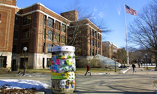 The campus of the embattled University of Michigan.